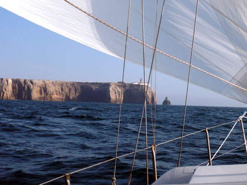 Capo San Vincente kurz vor der Algarve